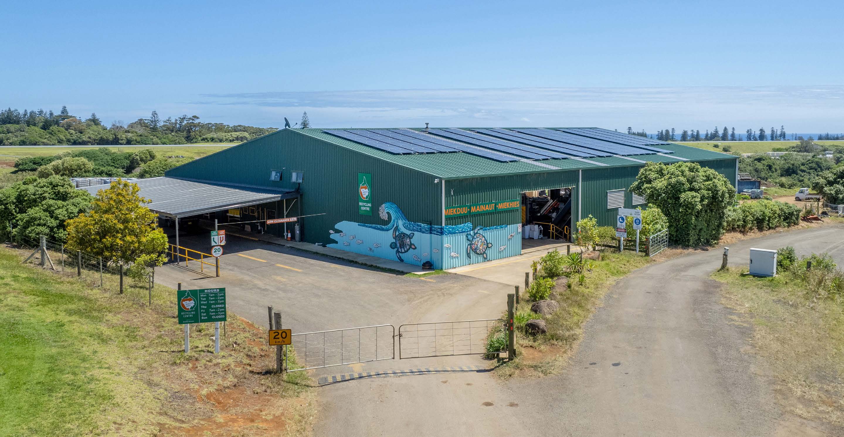 Norfolk Wave Recycling Centre exterior